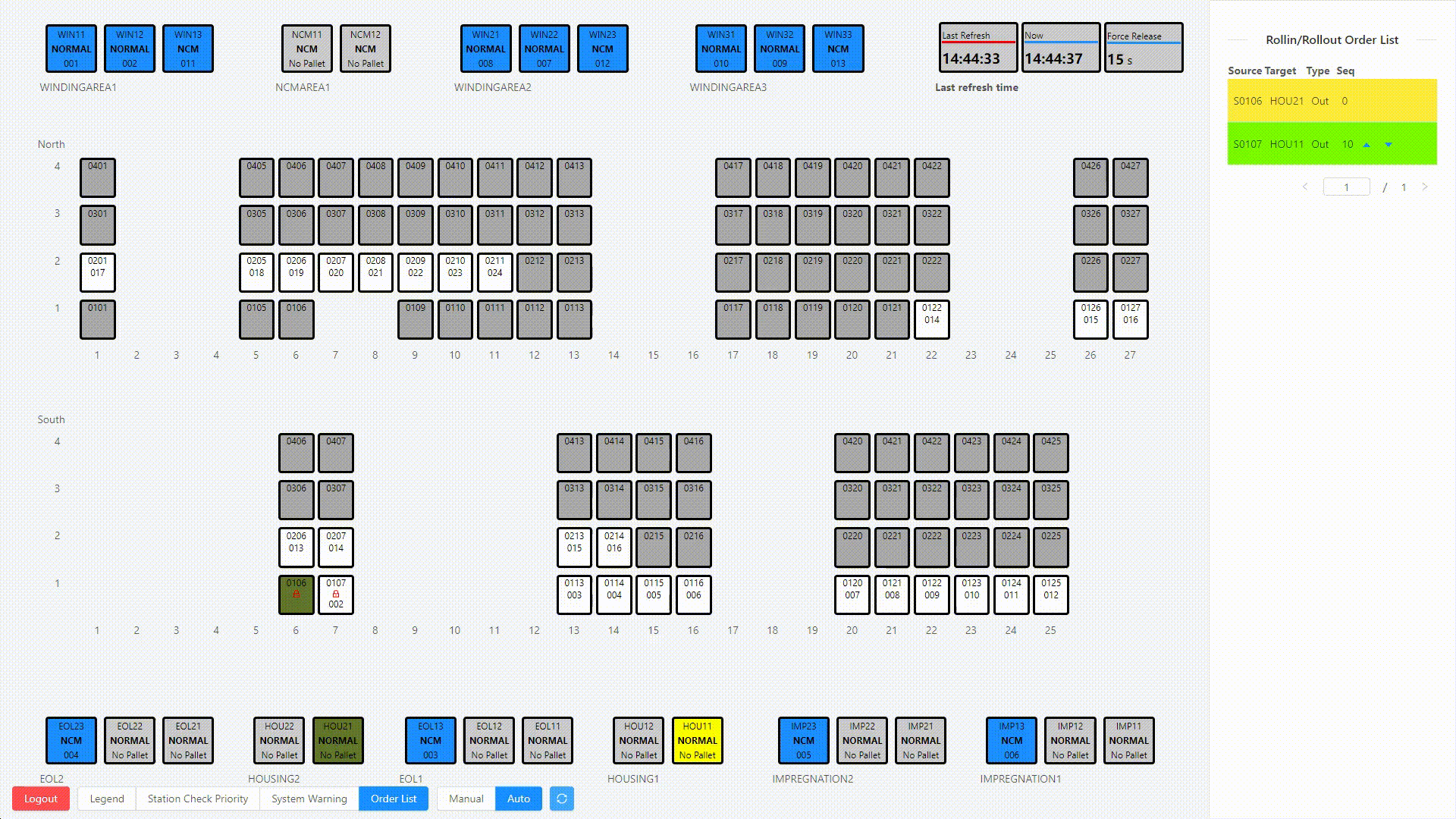 Automated Warehouse Management System